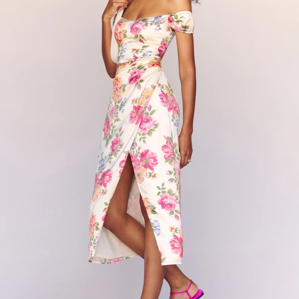 Reformation genesis floral dress
